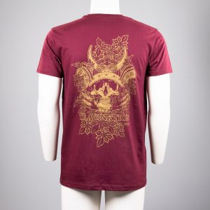 T-shirt TRADINKTION TATTOO PIERCING - Dead Samuraï Bordeau