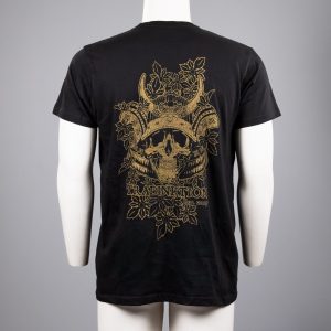 T-shirt TRADINKTION TATTOO PIERCING - Dead Samuraï Noir & Or