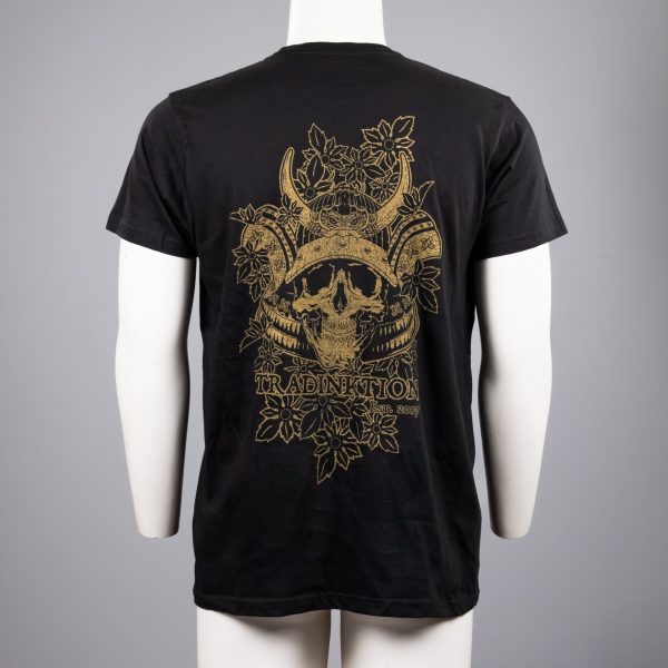 T-shirt TRADINKTION TATTOO PIERCING - Dead Samuraï Noir & Or