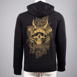 Zip TRADINKTION TATTOO PIERCING - Dead Samuraï Noir & Or